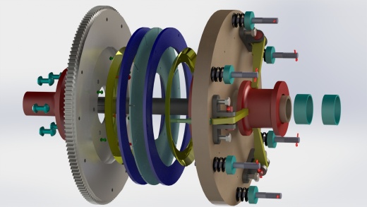 单片式离合器sw20可编辑缩略图